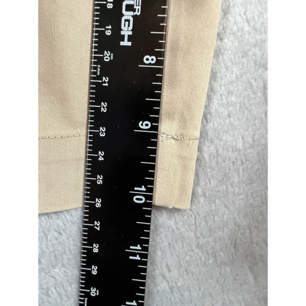 Bogner Womens Tan Khaki Bermuda Golf Shorts‎ Size 6 Stretch Cotton